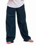 Youth Polyester Flannel Pant SCTSH TARTAN PLD