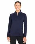Ladies' You-V Quarter-Zip DEEP NAVY