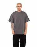 Adult Max Heavyweight T-Shirt Dark Grey