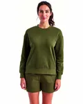 Ladies' Billie Side-Zip Sweatshirt Olive