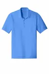 Nike Dri-FIT Classic Fit Players Polo with Flat Knit Collar. 838956 Pacific Blue