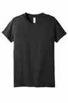 Bella + Canvas Youth Triblend Short-Sleeve T-Shirt Charcoal Black Triblend