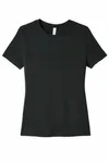 BELLA+CANVAS Women's Relaxed Jersey Short Sleeve Tee. BC6400 VINTAGE BLACK