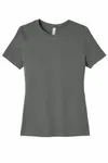 BELLA+CANVAS Women's Relaxed Jersey Short Sleeve Tee. BC6400 Asphalt