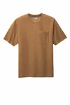 CornerStone Workwear Pocket Tee CS430 Duck Brown