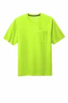 CornerStone Workwear Pocket Tee CS430 SAFETY GREEN