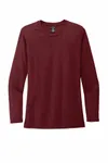 Allmade Women's Tri-Blend Long Sleeve Tee AL6008 Vino Red