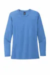 Allmade Women's Tri-Blend Long Sleeve Tee AL6008 AZURE BLUE