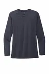 Allmade Women's Tri-Blend Long Sleeve Tee AL6008 Rebel Blue