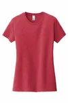 District Women's Very Important Tee . DT6002 Heathered Red