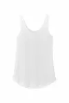 District Women's Perfect Tri Relaxed Tank DT151 WHITE