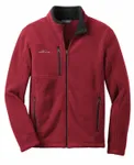 Eddie Bauer - Full-Zip Fleece Jacket. EB200 Red Rhubarb
