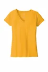 District Women's Re-Tee V-Neck DT8001 Maize Yellow