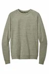 District Perfect Tri Fleece Crewneck Sweatshirt DT1304 Military Green Frost