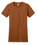 District Women's Fitted The Concert Tee DT5001 Burnt Orange