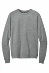 District Perfect Tri Fleece Crewneck Sweatshirt DT1304 Heathered Charcoal