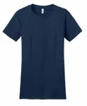 District Women's Fitted The Concert Tee DT5001 New Navy