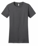 District Women's Fitted The Concert Tee DT5001 Charcoal