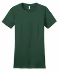 District Women's Fitted The Concert Tee DT5001 Forest Green