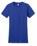 District Women's Fitted The Concert Tee DT5001 Deep Royal