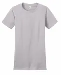 District Women's Fitted The Concert Tee DT5001 SILVER