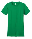 District Women's Fitted The Concert Tee DT5001 Kelly Green