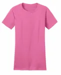 District Women's Fitted The Concert Tee DT5001 True Pink