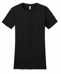 District Women's Fitted The Concert Tee DT5001 BLACK
