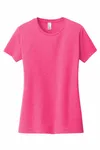 District Women's Very Important Tee . DT6002 Fuchsia Frost