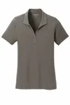 Port Authority Women's Cotton Touch Performance Polo. L568 Grey Smoke