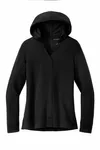 Port Authority Women's Microterry Pullover Hoodie LK826 Deep Black