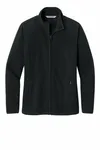 Port Authority Women's C-FREE Raglan Fleece L700 Deep Black