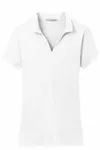 Port Authority Women's Rapid Dry Mesh Polo. L573 WHITE