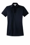 Port Authority Women's Performance Fine Jacquard Polo. L528 TRUE NAVY