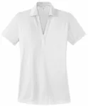 Port Authority Women's Performance Fine Jacquard Polo. L528 WHITE