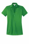 Port Authority Women's Performance Fine Jacquard Polo. L528 Vine Green