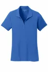 Port Authority Women's Cotton Touch Performance Polo. L568 Strong Blue