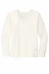 OGIO Women's Luuma Flex Long Sleeve V-Neck LOG825 Ivory Snow