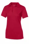 Sport-Tek Women's PosiCharge Active Textured Polo. LST690 True Red