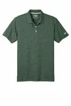 New Era Slub Twist Polo NEA301 Dark Green Twist