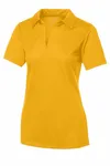 Sport-Tek Women's PosiCharge Active Textured Polo. LST690 Gold