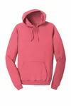 Port & Company Beach Wash Garment-Dyed Pullover Hooded Sweatshirt. PC098H Fruit Punch