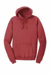 Port & Company Beach Wash Garment-Dyed Pullover Hooded Sweatshirt. PC098H Red Rock