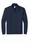 Nike Club Fleece Sleeve Swoosh 1/2-Zip NKDX6718 Midnight Navy