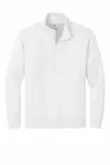 Nike Club Fleece Sleeve Swoosh 1/2-Zip NKDX6718 WHITE