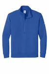 Nike Club Fleece Sleeve Swoosh 1/2-Zip NKDX6718 Game Royal