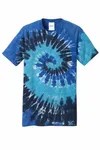 Port & Company - Tie-Dye Tee. PC147 Ocean Rainbow