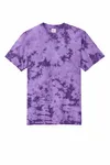 Port & Company Crystal Tie-Dye Tee PC145 PURPLE