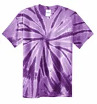 Port & Company - Tie-Dye Tee. PC147 PURPLE