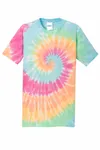 Port & Company - Tie-Dye Tee. PC147 Pastel Rainbow